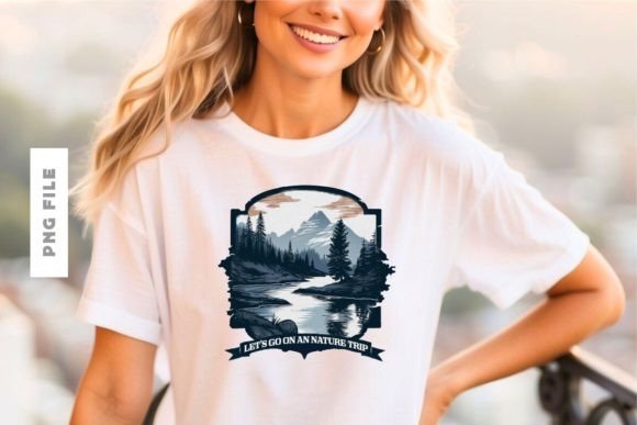 Let's Go on a Nature Trip: The Ultimate Adventure T-Shirt Design