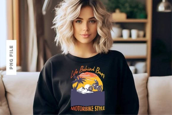 Life Behind Bars T-Shirt Design: A Bold Graphic for Modern Apparel