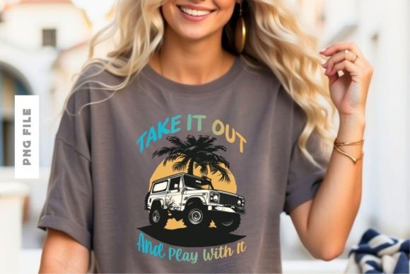 Ready-to-Print 'Take It Out and Play With It' T-Shirt Design