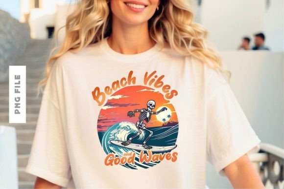 Ride the Wave: Capturing Summer with the Beach Vibes Design