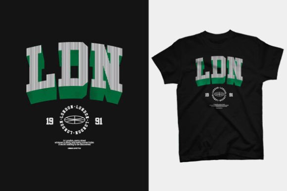 T-Shirt Design London: Premium Illustrations for Your Brand