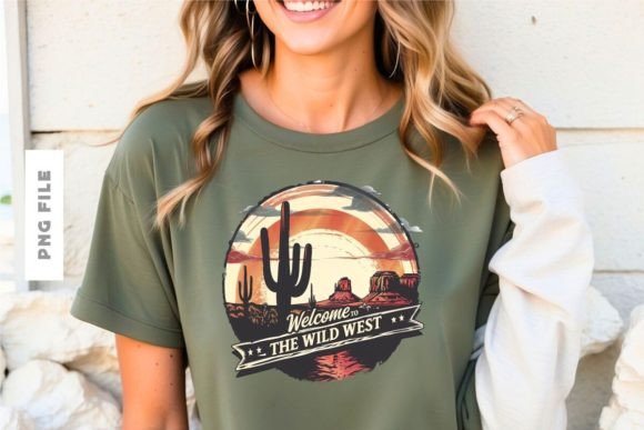 Welcome to the Wild West: A T-Shirt Design for Bold Brands
